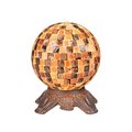 Chloe Lighting Chloe Lighting CH3CD28BC08-TL1 Shelley Mosaic 1 Light Dark Bronze Accent Lamp - 8 in. CH3CD28BC08-TL1